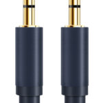 CABLETIME καλώδιο ήχου 3.5mm CT-AV301-H11G, gold plated, 1m, μπλε - 5210131130759