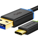 CABLETIME καλώδιο USB-C σε USB CT-C160-U33-CMAMG, 3A, 5Gbps, 3m, μαύρο - 5210131130810