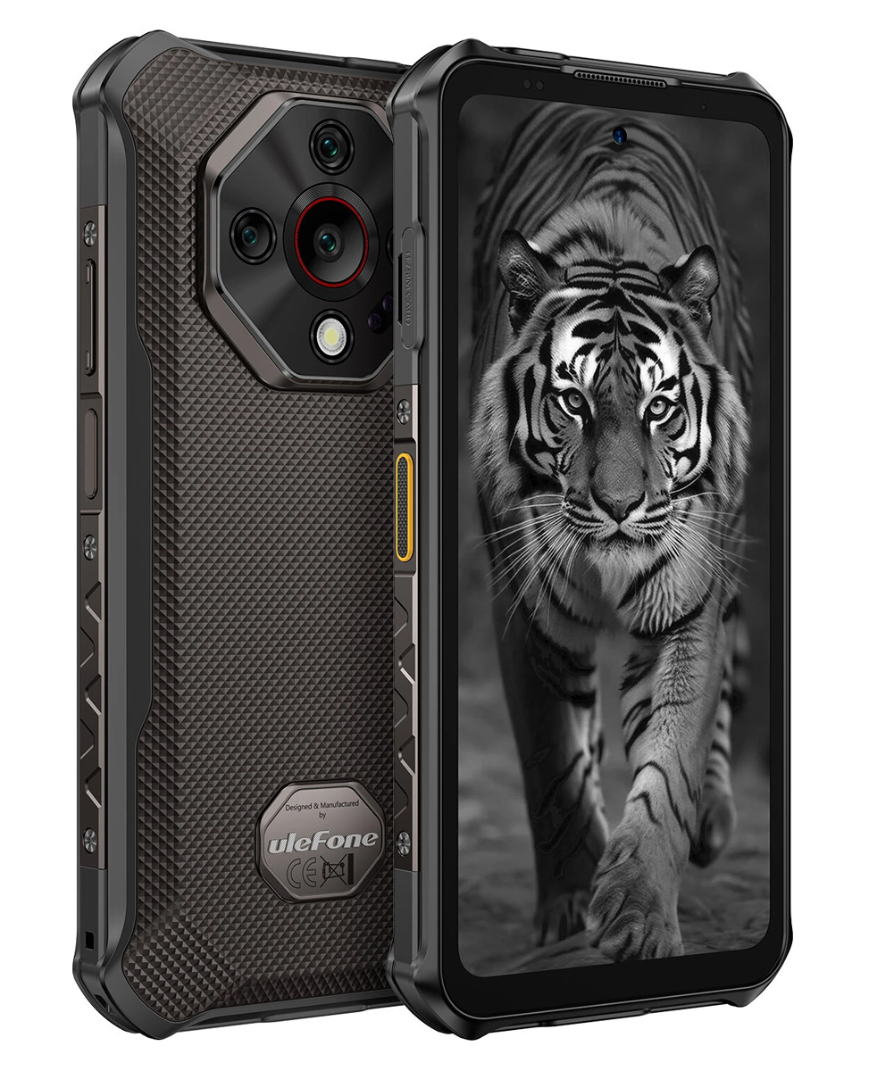 ARMORX16-BK ULEFONE smartphone Armor X16, 6.56", 6/128GB, 10360mAh, IP68/IP69K/MIL-STD-810H, μαύρο - 6975326660563 - Image 1