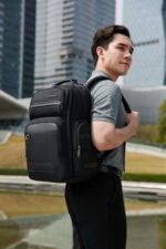 ARCTIC HUNTER τσάντα πλάτης B00492-1 με θήκη laptop 15.6", 22L, μαύρη - 5210131148662 - Image 2