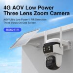 VSTARCAM smart ηλιακή κάμερα BG621TR, triple lens, 3MP, 4G, SD, PTZ, IP66 - 5210131132814 - Image 2