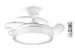BRUNO ανεμιστήρας οροφής με LED φως BRN-0227, AC 82W, 42", Φ107x47εκ, λευκός - 5210131129319