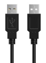 CABLETIME καλώδιο USB 2.0 C161-AMAM, 480Mbps, 0.5m, μαύρο - 5210131130674 - Image 2