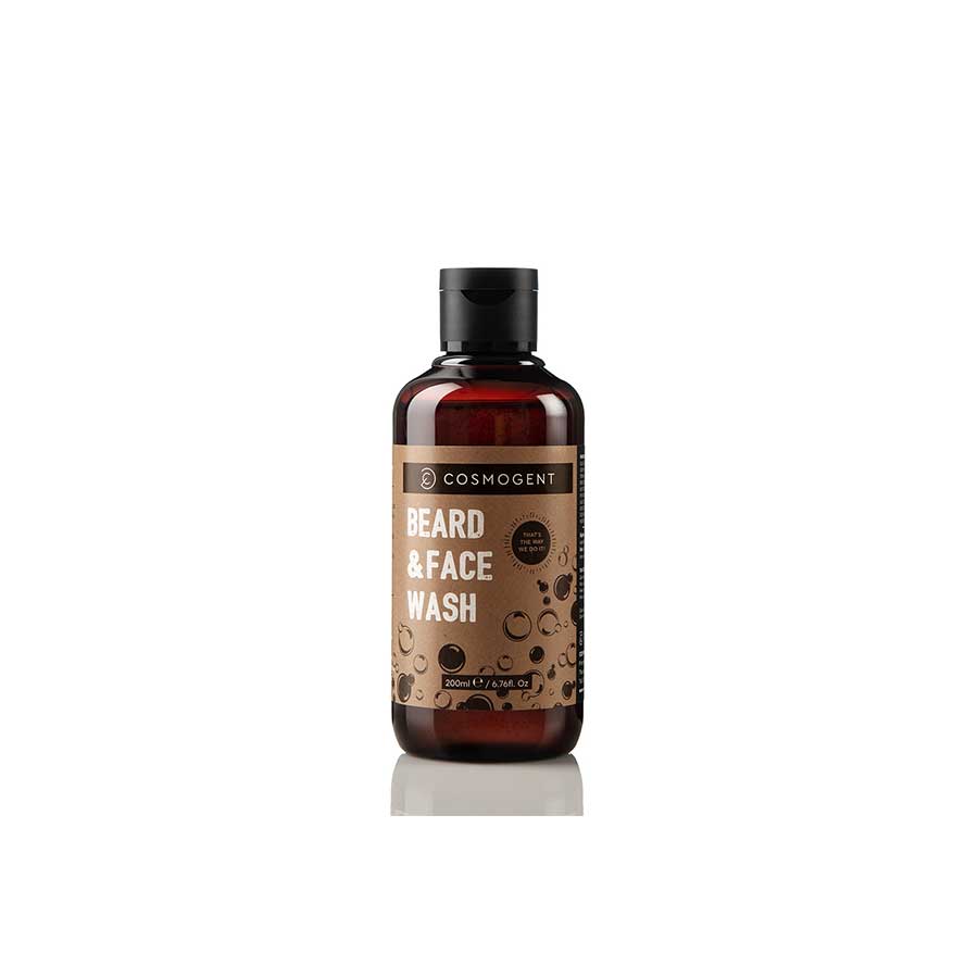 Cosmogent-beardface-wash-2 Cosmogent Σαμπουάν Γενειάδας και Προσώπου 200ml - Image 1
