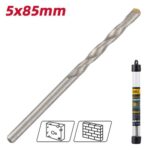 DELI τρυπάνι DH-JGZ050-E1 για τοίχο, 40Cr YG6, 5x85mm, κυλινδρικό - 6977403222442 - Image 2