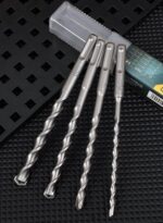 DELI σετ τρυπάνια DH-YCZ004-WD1 για τοίχο, 40Cr YG8, 6/8/10/12x160mm, SDS Plus, 4τμχ - 6975495597592 - Image 2