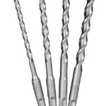 DELI σετ τρυπάνια DH-YCZ004-WD1 για τοίχο, 40Cr YG8, 6/8/10/12x160mm, SDS Plus, 4τμχ - 6975495597592