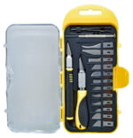 DELI σετ κοπίδια ακριβείας DL-DP1 με θήκη, 16τμχ - 6970897945934