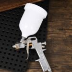 DELI πιστόλι βαφής αέρος άνω δοχείου DL-QPQ-990G, 600cc, 1.5mm - 6975495594720 - Image 2