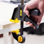DELI σφιγκτήρας σκανδάλης DL110124 με μέγιστο άνοιγμα 600mm, μαύρος - 6975102944719 - Image 2