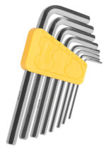 DELI σετ κλειδιά Allen DL230008 σε σχήμα L, 1.5-6mm, 8τμχ - 6976391001923