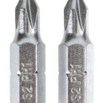 DELI σετ μύτες κατσαβιδιού DL251001, μαγνητικές, PH1x25mm, 2τμχ - 6976391001404