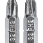 DELI σετ μύτες κατσαβιδιού DL251002, μαγνητικές, PH2x25mm, 2τμχ - 6976391002104