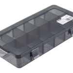 DELI ταμπακιέρα DL432304, 12 θέσεων, 26x13.5x4.4cm, πλαστική, μαύρη - 6974173018114