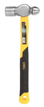 DELI σφυρί μπάλας DL443024 με αντιολισθητική Fiberglass λαβή, 680gr, 345mm - 6974173014369
