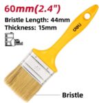 DELI πινέλο βαφής DL509136 με φυσικές τρίχες, πλαστική λαβή, 60mm - 6977403226471 - Image 2