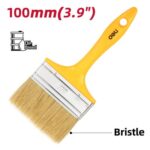 DELI πινέλο βαφής DL509139 με φυσικές τρίχες, πλαστική λαβή, 100mm - 6977403226501 - Image 2