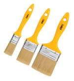 DELI σετ πινέλα βαφής DL509157 με συνθετικές τρίχες, πλαστική λαβή, 25/50/75mm, 3τμχ - 6977657254787