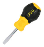 DELI κατσαβίδι ίσιο DL6360381N με αντιολισθητική λαβή, μαγνητικό, 6x38mm - 6977403226761