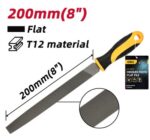 DELI λίμα πλατιά DL75108 με αντιολισθητική λαβή, μετάλλου, 200mm - 6976391001312 - Image 2