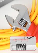 DELI γαλλικό κλειδί ηλεκτρολόγου DQ90408, αντιολισθητική λαβή, ρυθμιζόμενο 0-25mm, VDE 1000V, 200mm - 6975495596762 - Image 2