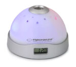 ESPERANZA επιτραπέζιο ρολόι EHC001 με προβολέα & LED, ξυπνητήρι - 5901299925874