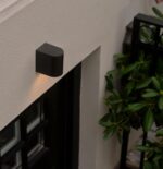 POWERTECH φωτιστικό τοίχου HLL-0187 για GU10 λάμπα, μεταλλικό, IP65, μαύρο - 5210131134467 - Image 2