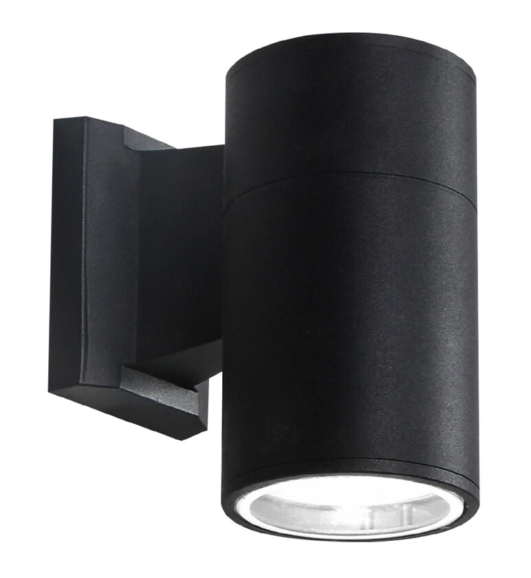HLL-0189 POWERTECH φωτιστικό τοίχου HLL-0189 για GU10 λάμπα, μεταλλικό, IP65, μαύρο - 5210131134481 - Image 1