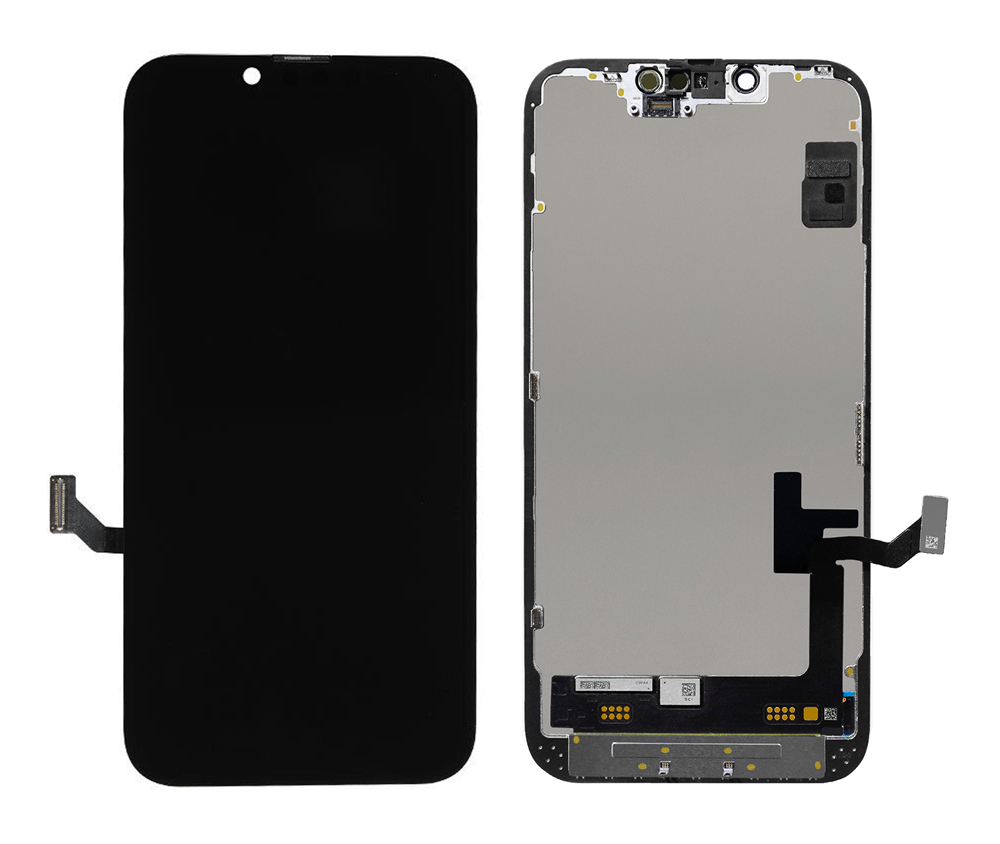 ILCD-026 TW INCELL LCD για iPhone 14, camera-sensor ring, earmesh, μαύρη - 5210131145647 - Image 1