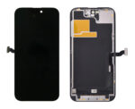 TW INCELL LCD για iPhone 14 Pro, camera-sensor ring, earmesh, μαύρη - 5210131145654
