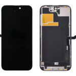 TW INCELL LCD για iPhone 14 Pro, camera-sensor ring, earmesh, μαύρη - 5210131145654