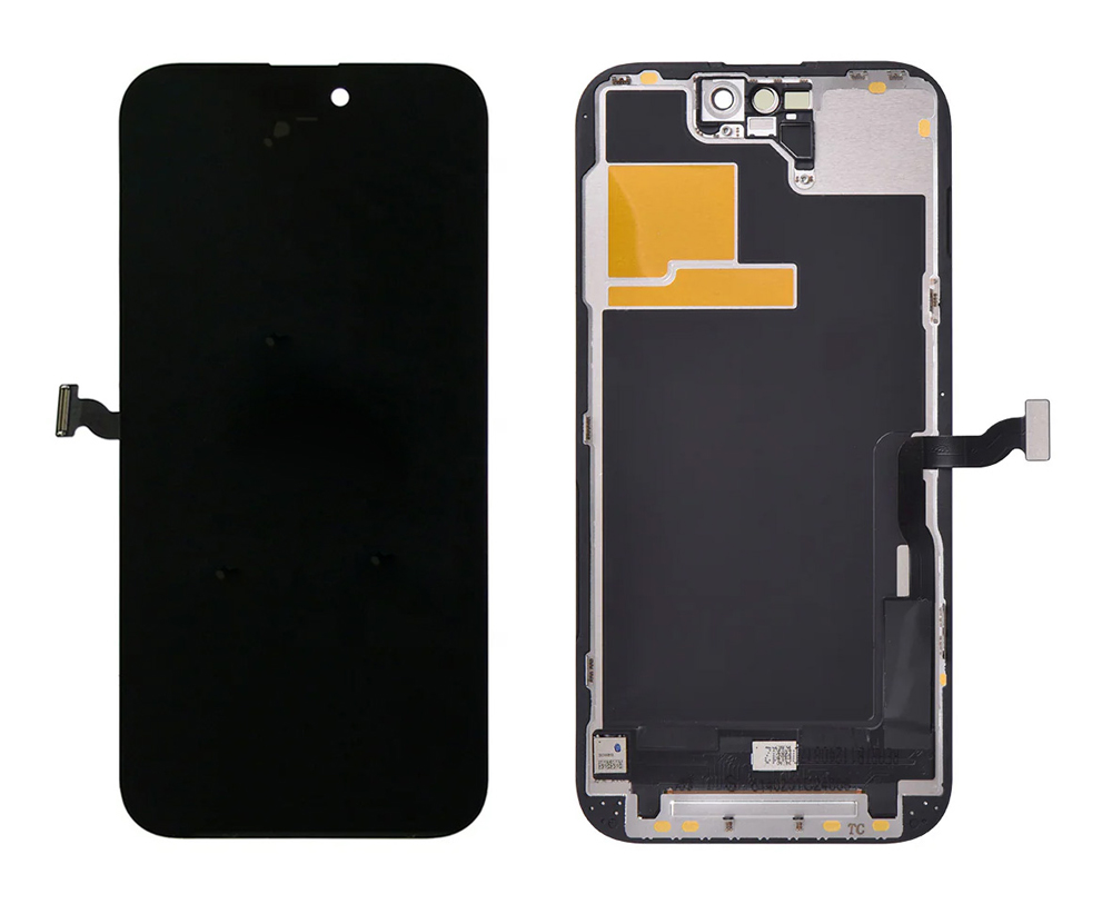 ILCD-027 TW INCELL LCD για iPhone 14 Pro, camera-sensor ring, earmesh, μαύρη - 5210131145654 - Image 1