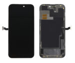 TW INCELL LCD για iPhone 14 Pro Max, camera-sensor ring, earmesh, μαύρη - 5210131145661