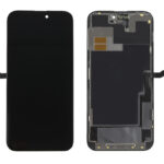 TW INCELL LCD για iPhone 14 Pro Max, camera-sensor ring, earmesh, μαύρη - 5210131145661
