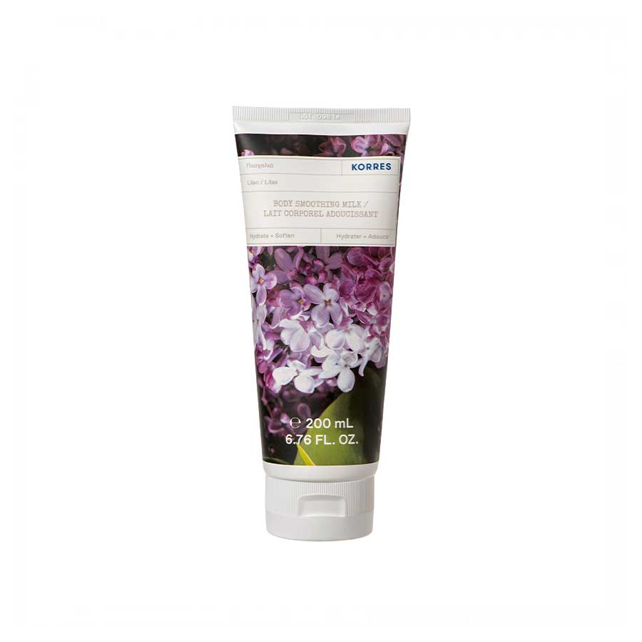 Korres-Body-Milk-Lilac-200ml ΚΟΡΡΕΣ Korres Body Milk Lilac Ενυδατικό Γαλάκτωμα Σώματος Πασχαλιά 200ml - Image 1