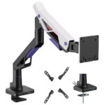 BRATECK gaming βάση γραφείου οθόνης LDT95-C012UC, 24-57", έως 30kg, heavy duty - 5210131133934