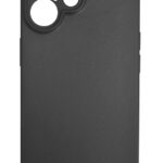 POWERTECH θήκη MATT MOB-1967 για iPhone 16, μαύρη - 5900217429746