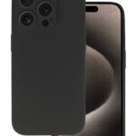 POWERTECH θήκη MATT MOB-1970 για iPhone 16 Pro Max, μαύρη - 5900217429777