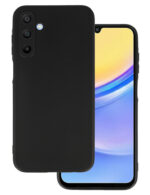 POWERTECH θήκη MATT MOB-1971 για Samsung Galaxy A15 4G/5G, μαύρη - 5900217026099