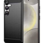 POWERTECH Θήκη Carbon MOB-2005 για Samsung A55 5G, μαύρη - 5900217471233