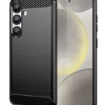POWERTECH Θήκη Carbon MOB-2006 για Samsung A56 5G, μαύρη - 5900217471240