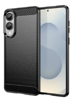 POWERTECH Θήκη Carbon MOB-2009 για Samsung S25 Edge, μαύρη - 5900217471325