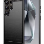 POWERTECH Θήκη Carbon MOB-2010 για Samsung S25 Ultra, μαύρη - 5900217471318