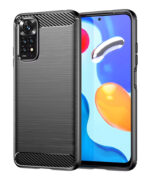 POWERTECH Θήκη Carbon MOB-2012 για Xiaomi Redmi Note 11/Note 11S, μαύρη - 5900217471127
