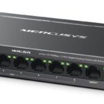 MERCUSYS Desktop Switch MS110CMP, 8x 10/100Mbps PoE+, 2x Gigabit, Ver. 1.0 - 6957939003678
