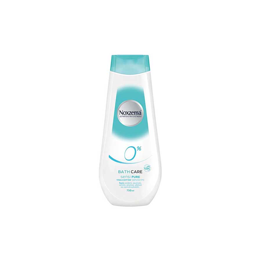 NOXZEMA-BATH-FOAM-PURE-0-750ML-R18-NEW Υποαλλεργικό Αφρόλουτρο Noxzema Sensi Pure (750 ml) - Image 1
