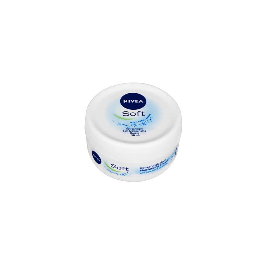 Nivea-Soft-50ml ivea Creme Soft Plastic Jar 50ml (89054) - Image 1
