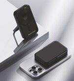 POWERTECH power bank με οθόνη PT-1416, 10000mah, magnetic wireless, 22.5W, μαύρο - 5210131129036 - Image 2