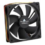 POWERTECH ανεμιστήρας PT-156, 120 x 120 x 25mm, 12V, 3pin & 4 βίδες - 5210131009369