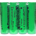 POWERTECH επαναφορτιζόμενη μπαταρία PT-794 2100mAh, AΑ HR6, 4τμχ - 5210131016510